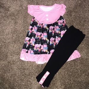 Girls Peppa Pig Set size 6/7